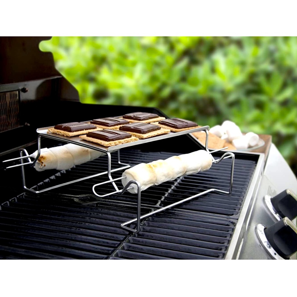 NWT Never Used S’mores Grill Rack. Perfect Father’s Day Gift -Charcoal Companion
